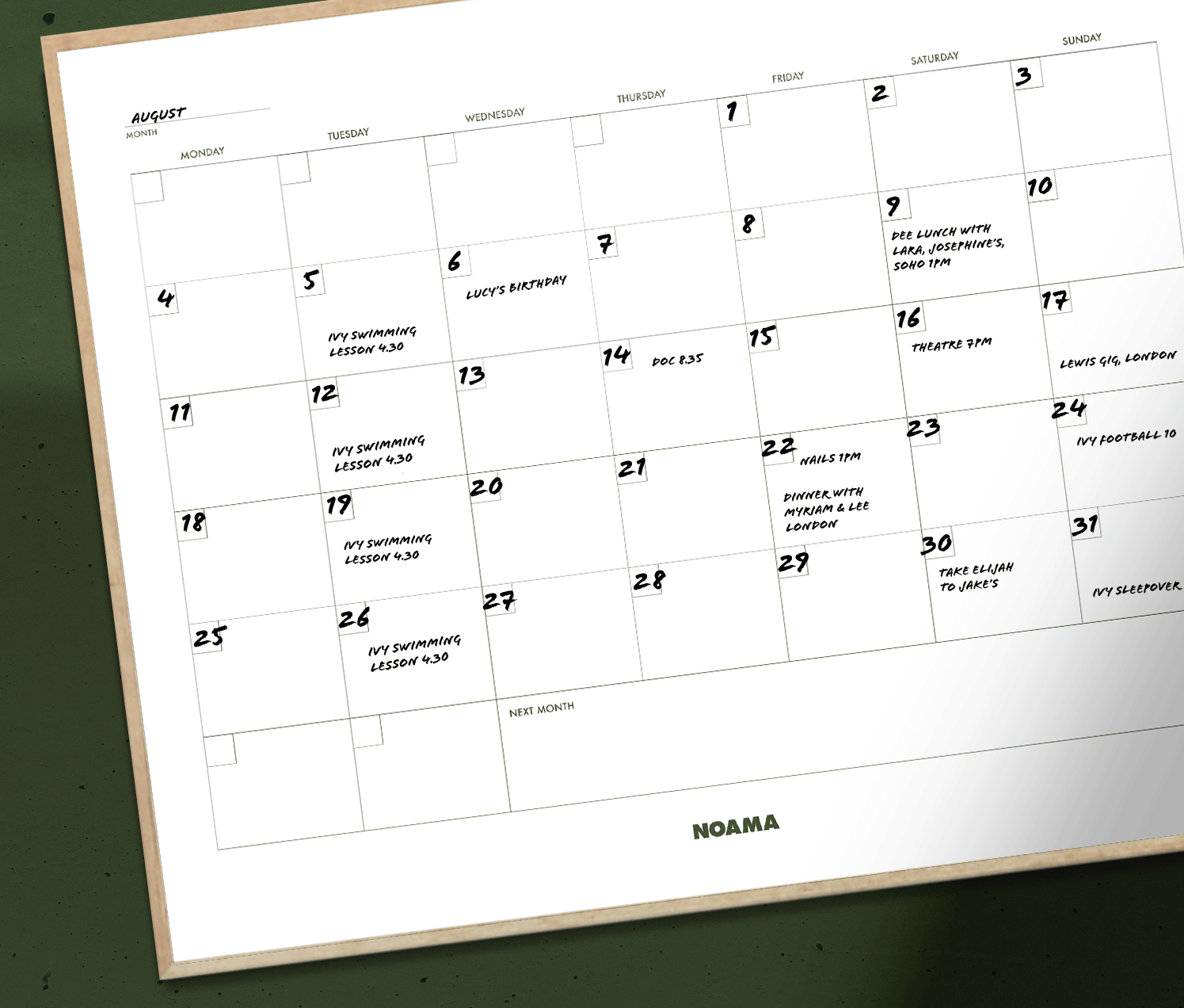 The Forever Calendar