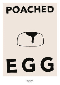 Poached Egg Framed