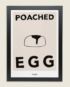Poached Egg Framed