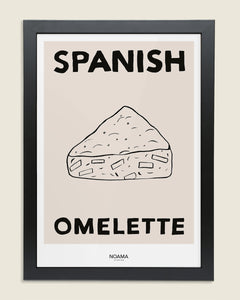Spanish Omelette Framed